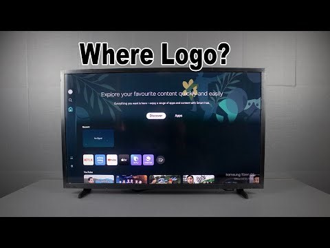 Where to Find SAMSUNG Logo on New Smart TV 32 Inches Model 2025
