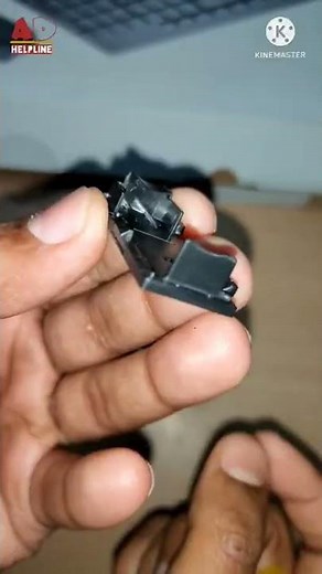 Secret slot inside Dell wireless mouse to store the nano USB receiver/ Dongle safely