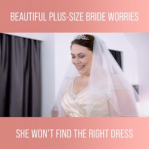 526K views · 8.7K reactions | Bride, Kimberley, has already been shopping online but the dresses do not feel right. She is starting to feel anxious that she'll never find the right wedding dress - will Jo and Al help her find the dress of her dreams? Watch more Curvy Brides' Boutique on discovery+: https://bit.ly/37FTpYl | Love Weddings | Facebook