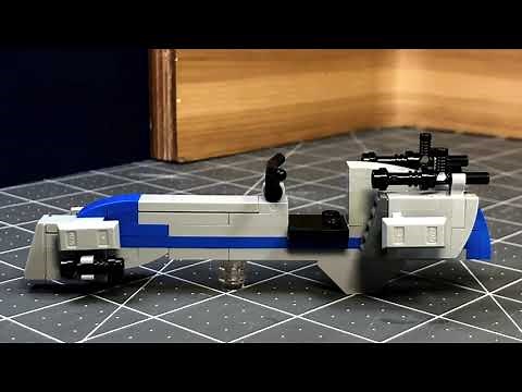How to Build a Custom LEGO 501st BARC Speeder!!!
