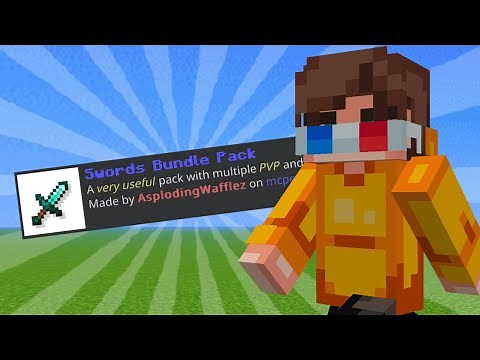 The Best Custom Sword Texture Pack For MCPE!