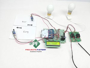 Automatic Room Light Control Based On Visitor Counter | Electrical & Electronics Projects | Academic Projects