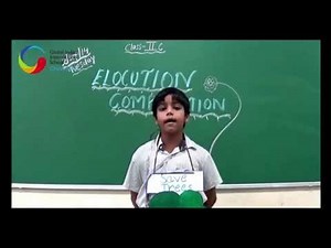 Elocution Competition: The Art of Effective Public Speaking (Grade 2)