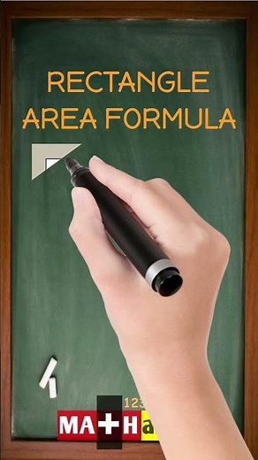 What is the Area Formula of a Rectangle? | Easy Explanation in 30 Seconds | MATHalino123