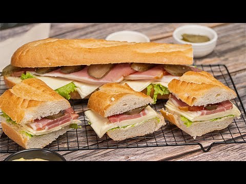 How To Make The CLASSIC BLACK FOREST HAM SUB Sandwich | Recipes.net