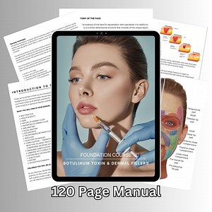 Foundation Botox & Dermal Filler Manual | Essential Training Guide for Aesthetic Practitioners - Etsy