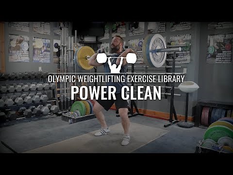 Power Clean | Olympic Weightlifting Exercise Library