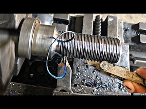 How to Cut Thread at Manual Lathe \\ watch this Video and Learn the Process