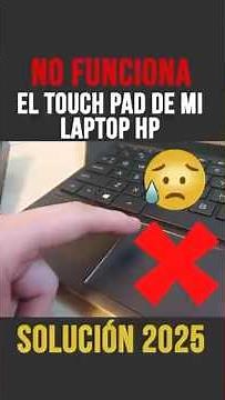 My HP laptop touchpad isn't working (Solution 2025) #hp #technology
