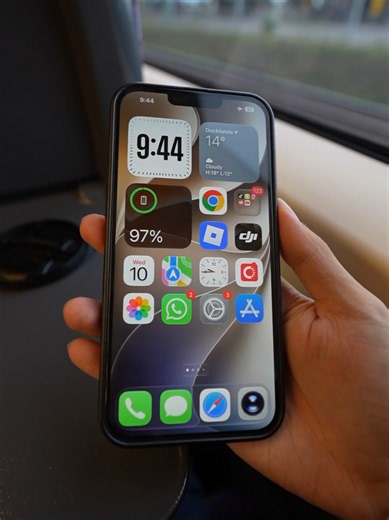 iOS 27 on iPhone 13 Pro Max: Adjustable Liquid Glass & New Look