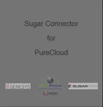 SugarCRM Connector for Genesys Cloud