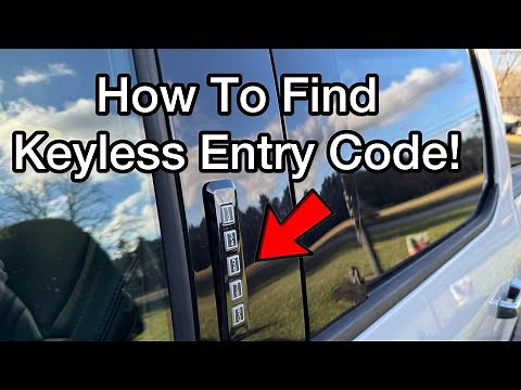 Where To Find Your Ford F-150 Keyless Entry Code! (Works for 2015-2022 Models)