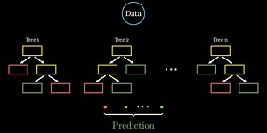 Why random forests outperform decision trees: 'bagging' for variance reduction