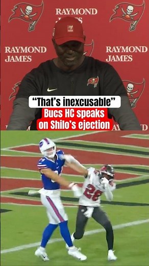 Shilo Sanders was ejected for throwing a punch vs. Bills