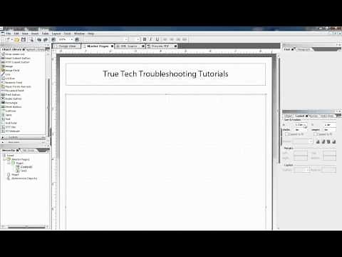 Master Page Basics in Adobe LiveCycle ®