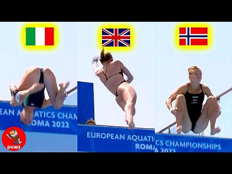 Womens Diving ❤️ Best Moments 10m Platform #6 - Best women's diving competition. Girls diving