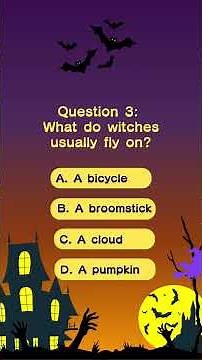 Halloween Quiz~ Fun Questions for kids!#funquiz ~ #halloween #trickortreat