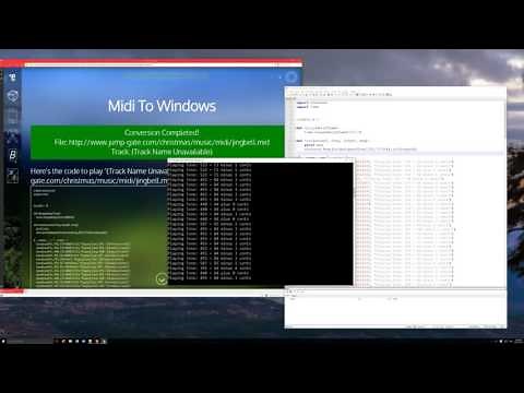 Jingle Bells in Python + Winsound (4K)
