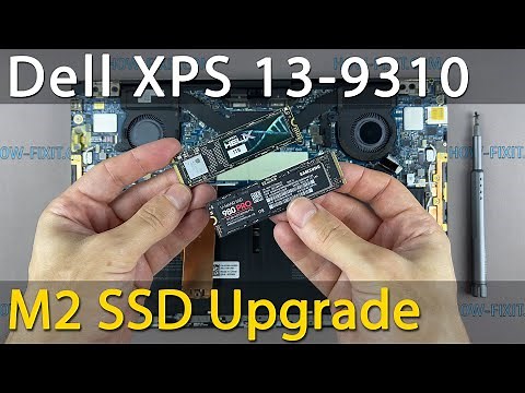 Dell XPS 13 9310 SSD Upgrade Guide | Installation Step-by-Step Tutorial