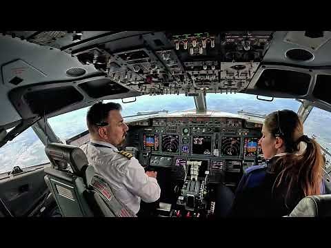 Boeing 737 Stunning Takeoff Cockpit View | The Daily Life of an Airline Pilot | GoPro 12