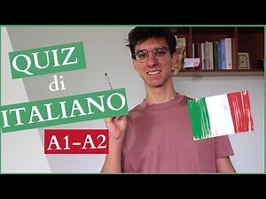 Italian TEST for beginners [level A1-A2]