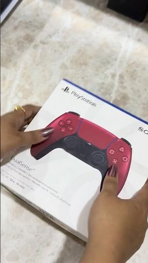 Unboxing the stunning PS5 Red DualSense Controller!🔥#ps5 #ps5redcontroller #ps5unboxing