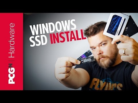 How to install Windows on your new SSD | OS install