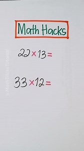 591K views · 2.1K reactions | Math Shortcut Hacks | Easy...