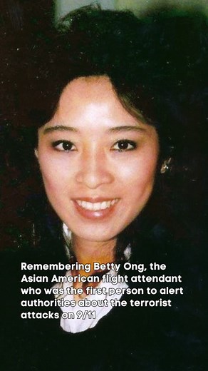 This post contains the audio of Betty Ann Ong’s call from the plane that struck Tower I of the World Trade Center at 8:46 on September 11, 2001. Betty Ann Ong was a 45-year-old Chinese American head flight attendant working aboard American Airlines Flight 11. Betty was the first person to alert authorities about the terrorist attacks on 9/11. She was working extra shifts so she could afford a vacation to Hawaii with her sister. At 8:20a on Sept. 11, 2001, Betty called ground employees saying, “T