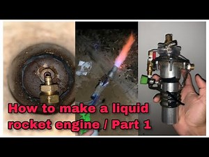 Homemade liquid rocket engine /Part 1