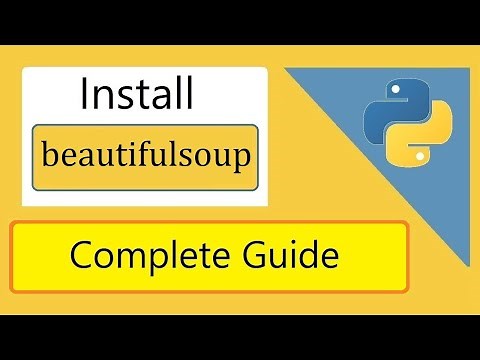 How to install BeautifulSoup on Windows 10 | Complete Installation Guide 2021 | Amit Thinks