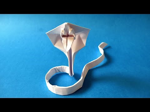 How to make a paper snake 🐍 Origami Snake