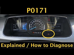 P0171 Check Engine Code Explained / How to Diagnose (FUEL TRIM SYSTEM TOO LEAN)