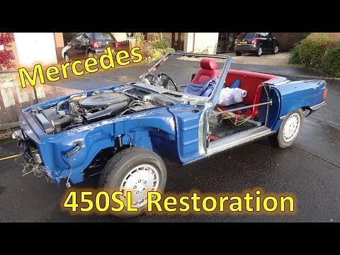 R107 Mercedes 450SL Restoration