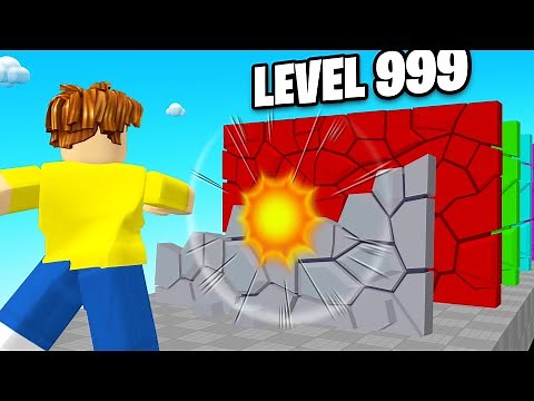 WALL DESTROYER SIMULATOR In Roblox!