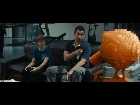 PIXELS Film Clip - "Q Bert Cheeseball"