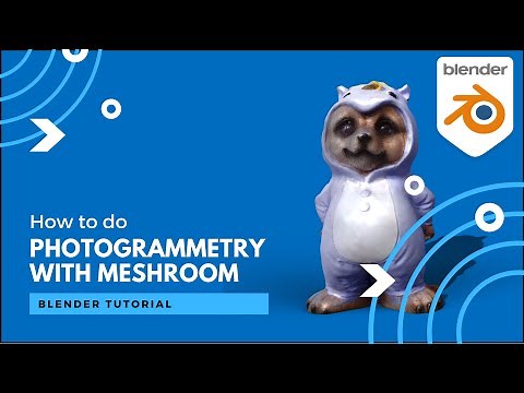 Photogrammetry in Blender and Meshroom - Blender Tutorial
