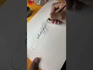 Mastering Copperplate calligraphy: A beginner's guide