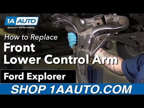 How to Replace Front Lower Control Arm 06-10 Ford Explorer