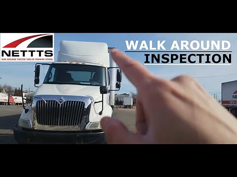 NETTTS CDL PRE TRIP | WALK AROUND INSPECTION