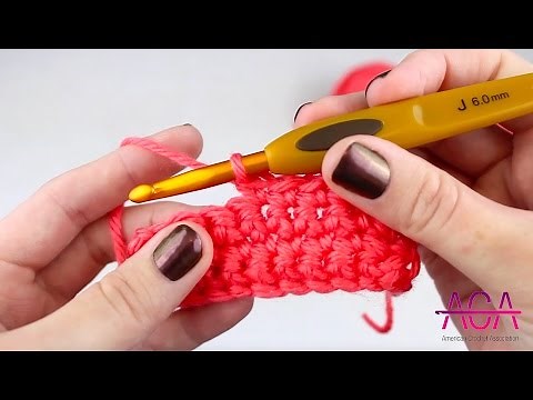 Single Crochet - How to make a Single Crochet or SC in Crochet
