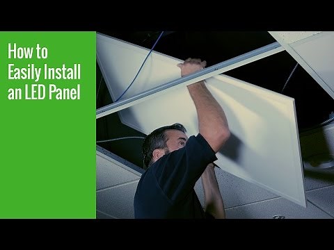 How to Easily Install an LED Panel