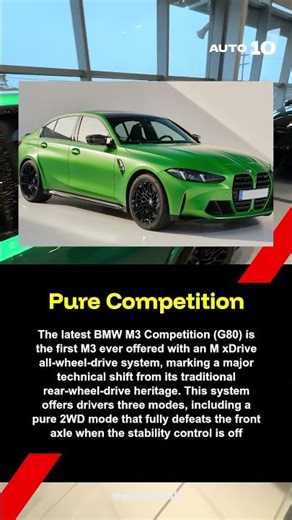 The Pure Competition of BMW M3 Competition G80