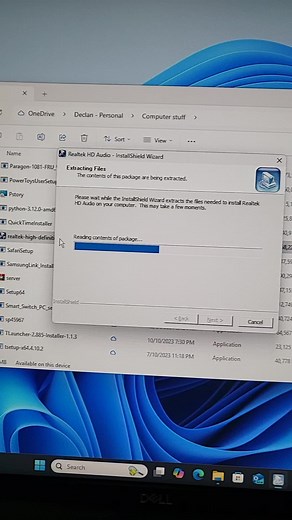 Installing Realtek High Definition Audio Driver R2.82 on a Mini PC