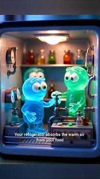 How Your Fridge Actually Works #shorts #facts