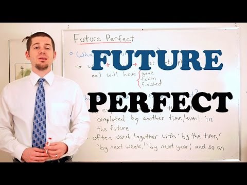 Grammar Series - How to use 'Future Perfect'