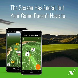 Wherever you golf this winter, Play Smarter with GolfLogix! ⛳️ Using the game-changing Putt Line feature, read putts and know exactly where to aim them on the green. Download the app today to Improve Your Game and get a FREE trial of Putt Line: http://bit.ly/DownloadGolfLogix. | GolfLogix