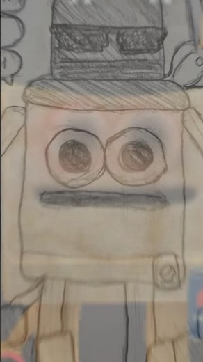 Drawing his avatar then he wanted to color it🙂 #justsketchme #quicksketch