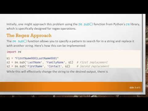 Mastering Regex in Python: A Simple Solution to Replace Strings