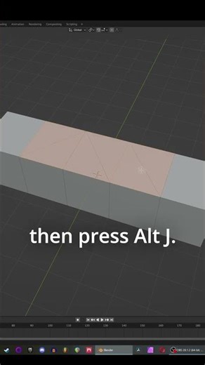 tris to quads in blender